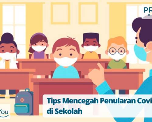 Tips Mencegah Penularan Covid-19 di Sekolah