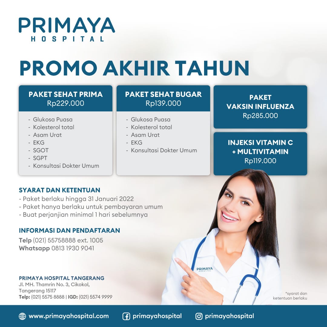 Promo Akhir Tahun Primaya Tangerang