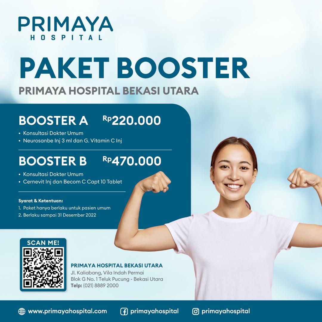 Paket Booster Vitamin Jaga Daya Tahan Tubuh