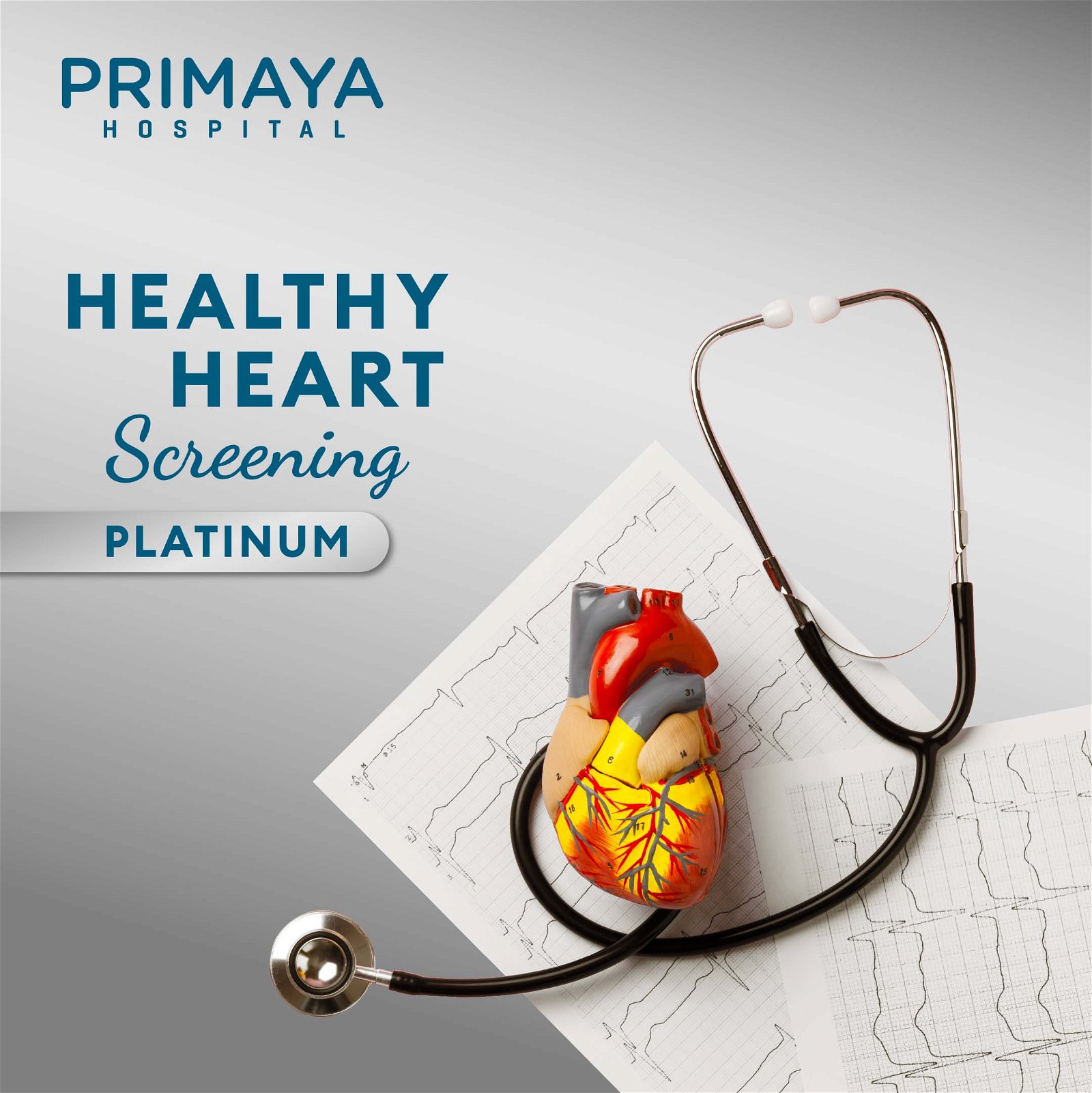 Paket MCU Jantung: Healthy Heart Screening - Platinum