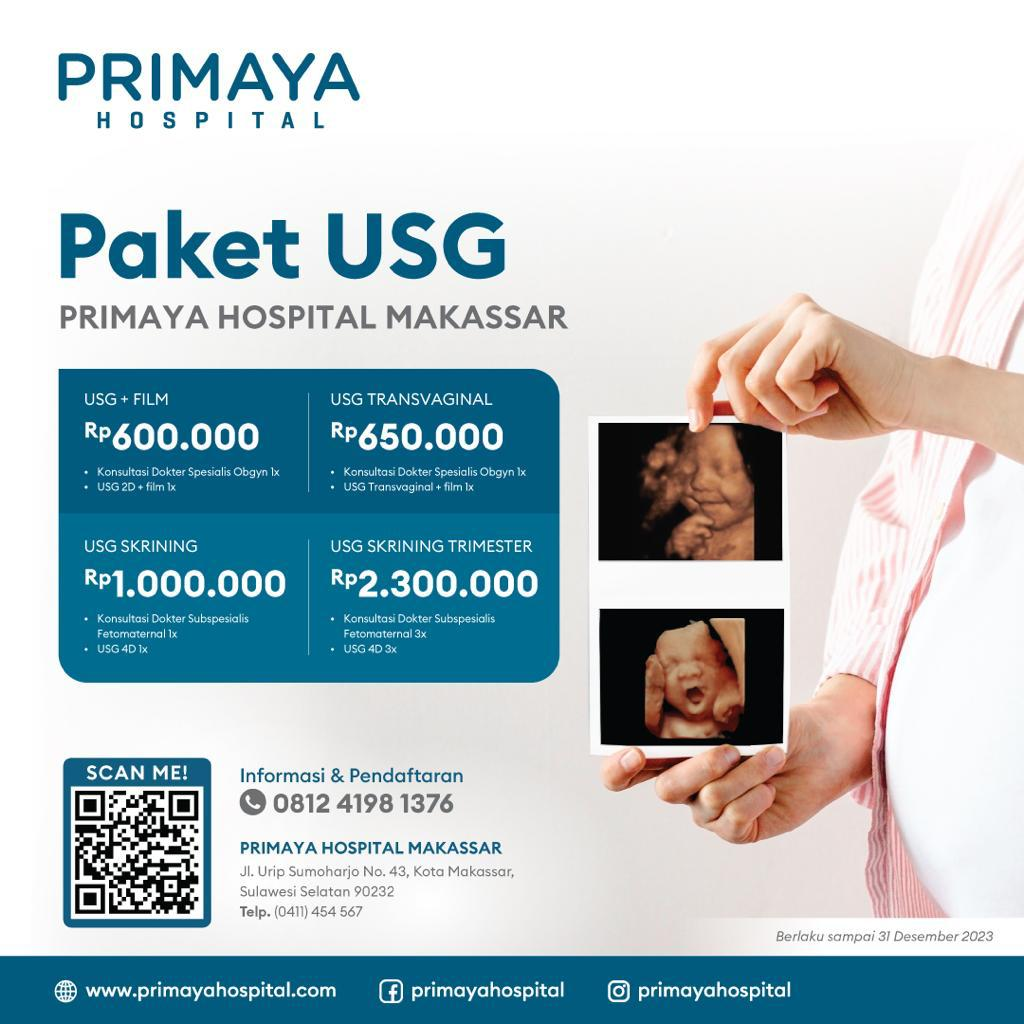 Paket USG Primaya Hospital Makassar