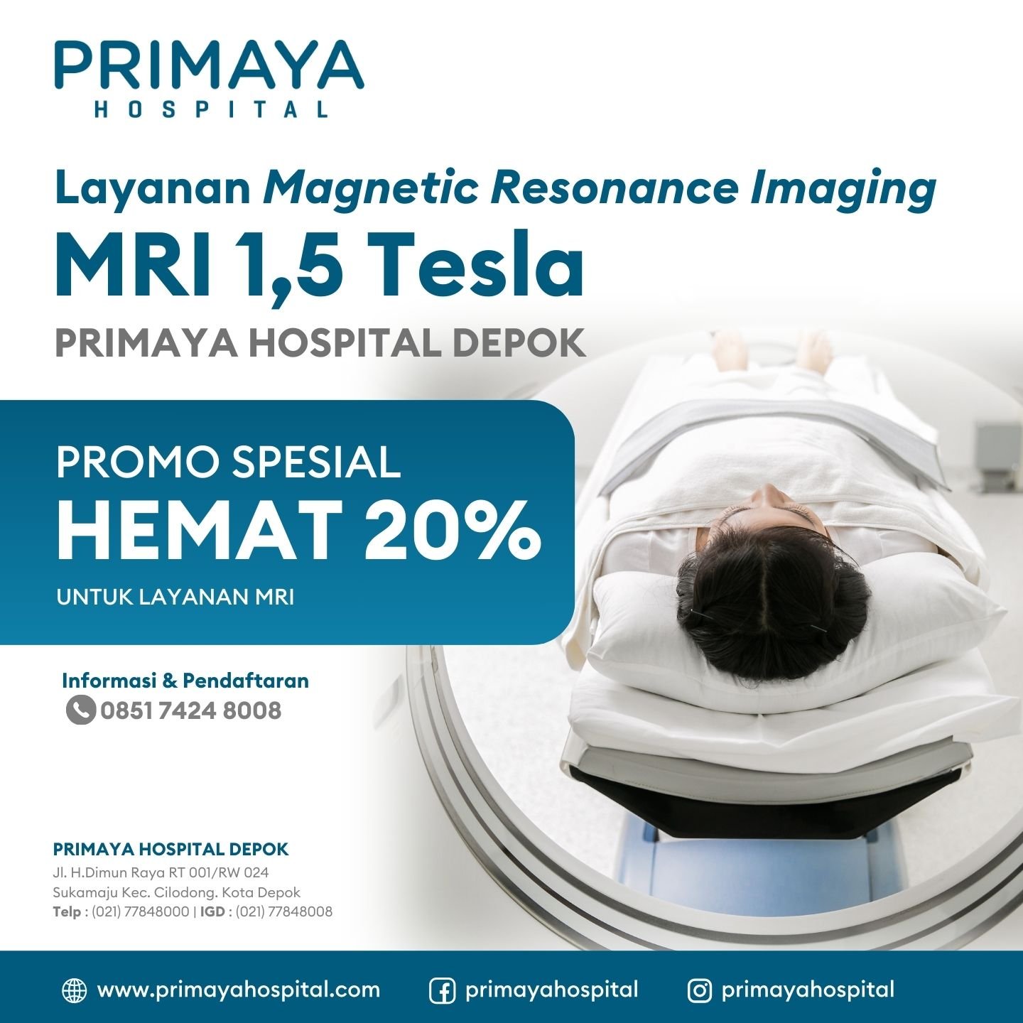 Promo Pemeriksaan MRI - Primaya Hospital Depok