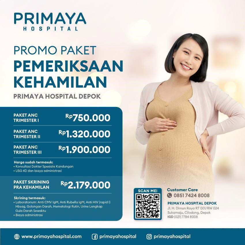 Paket Skrining Kehamilan Primaya Hospital Depok Primaya Hospital