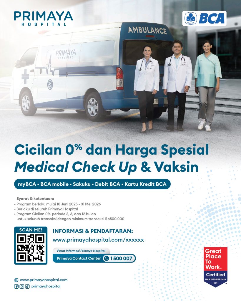Promo Kerjasama Primaya Hospital - Bank BCA