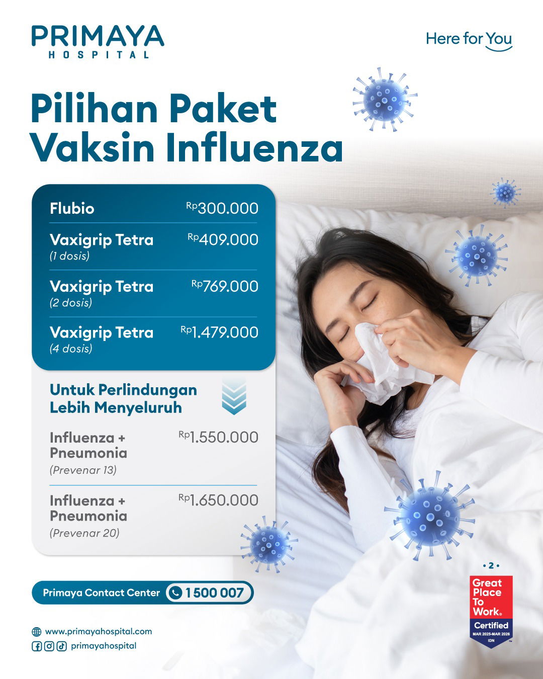 Paket Vaksin Influenza